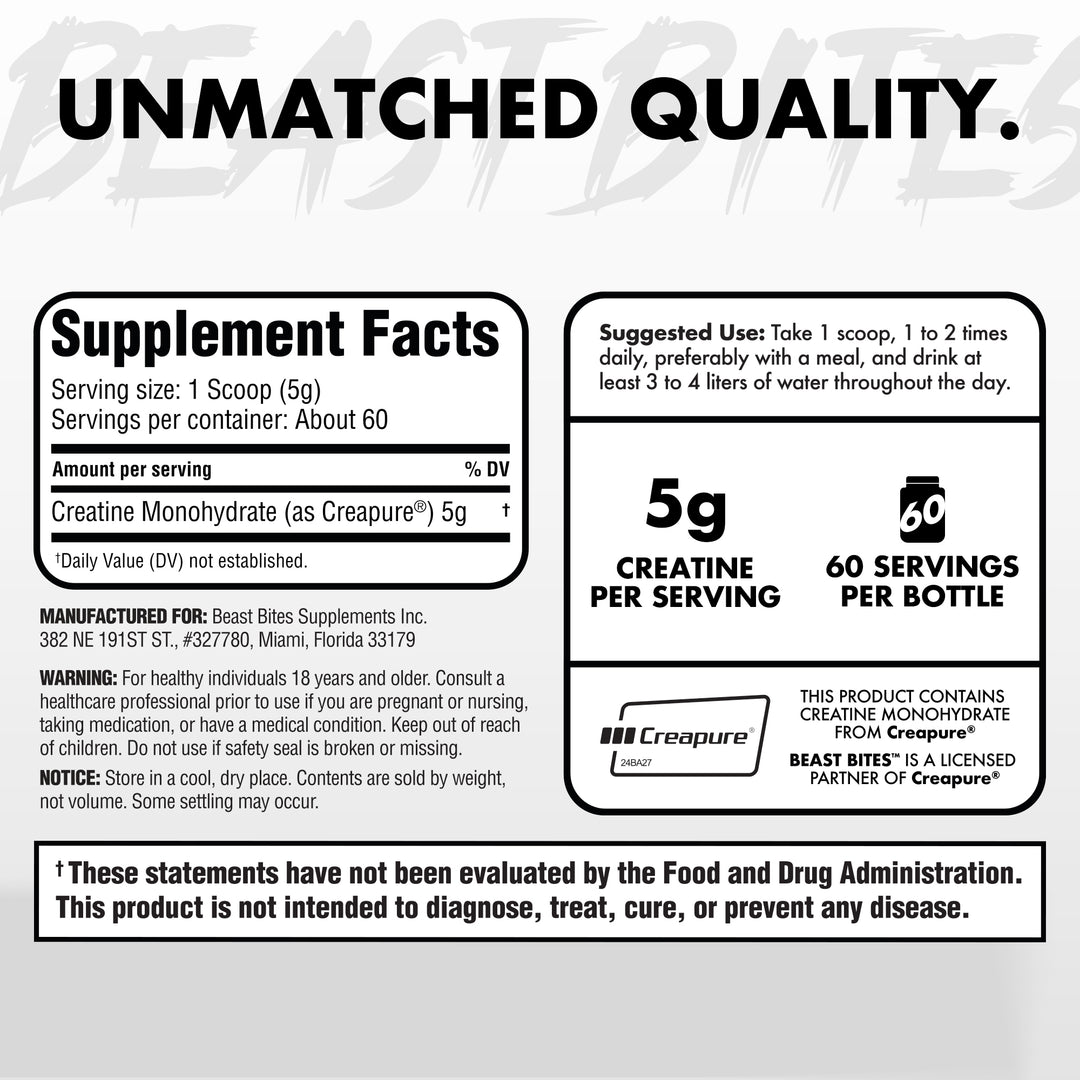 Creapure® Creatine Monohydrate Powder