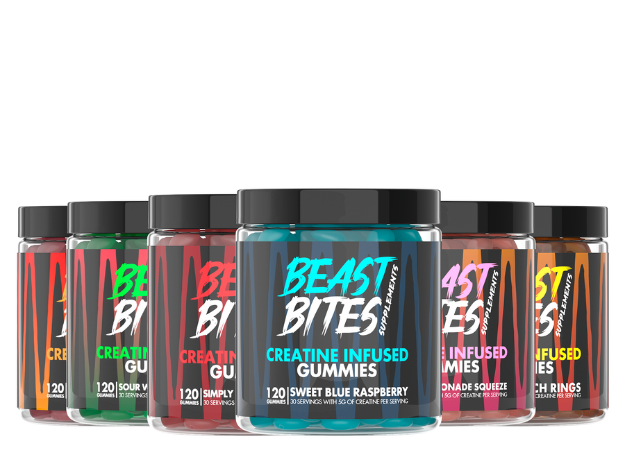 Creatine Infused Gummy Collection – Beast Bites Supplements